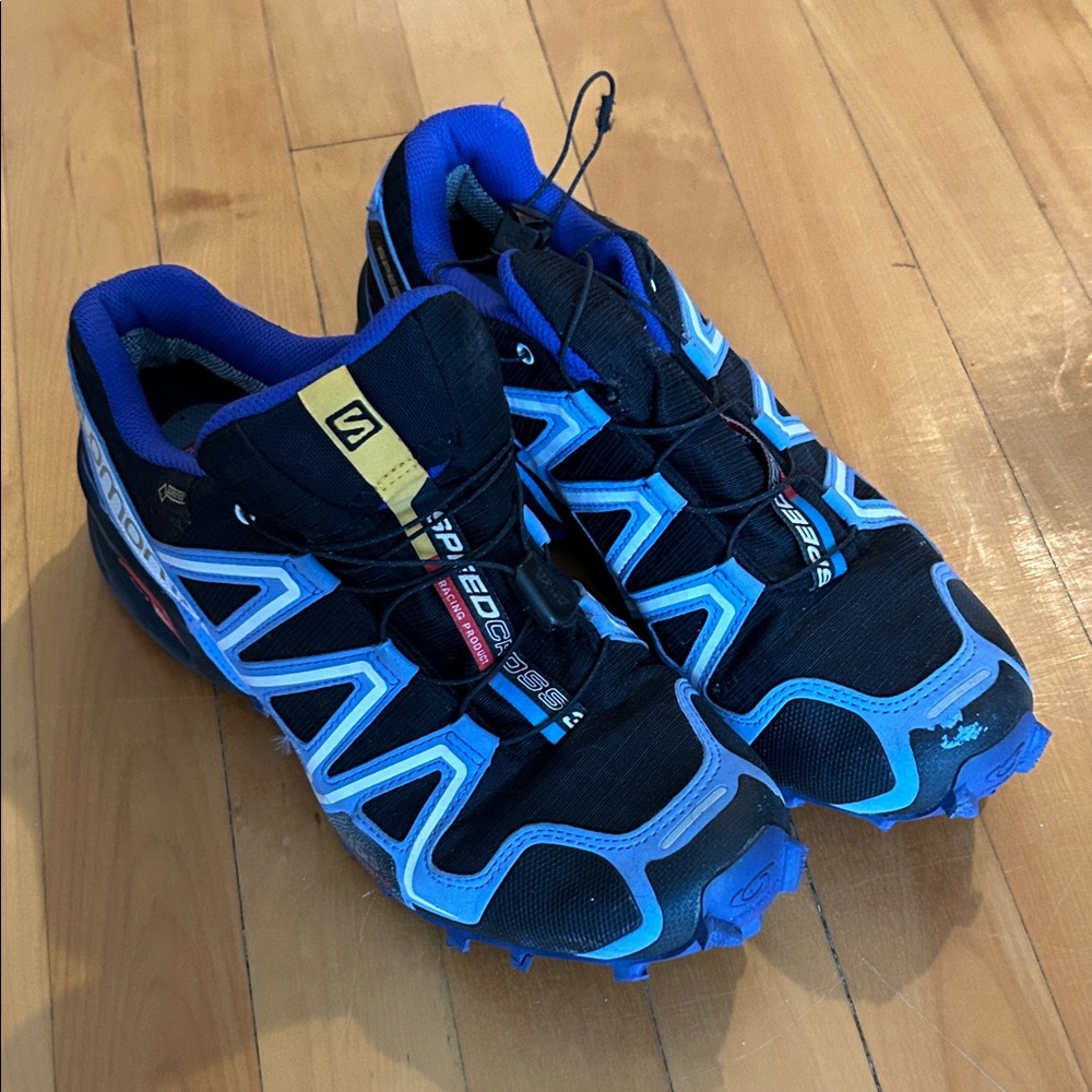 Salomon Speedcross Black and Blue Shoes